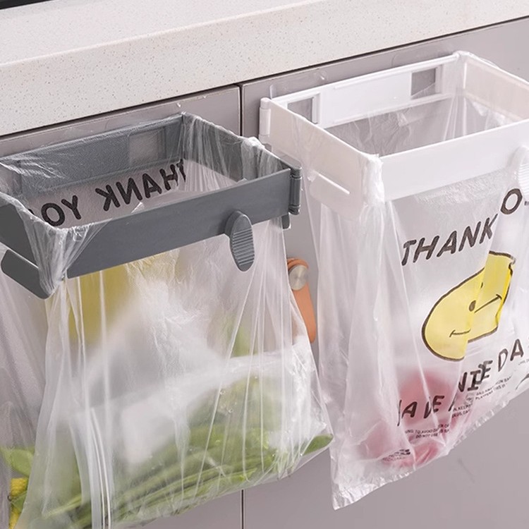 013 다용도 벽걸이 주방 화장실 사무실 접이식 쓰레기 봉투 홀더